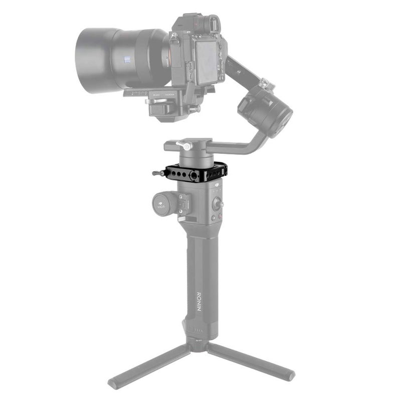 NICEYRIG Mounting Clamp Ring for DJI Ronin S, with NATO Rail 1/4 3/8 Thread for Gimbal Side Handle, Monitor Mount, Articulating Arm - 279 - Image 1